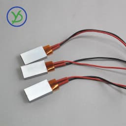 2 Pcs PTC Heater Sheet Constant Temperature Incubation 12V~220V Aluminum Shell PTC Heater Accessories Air Conditioner Part 35*21