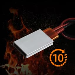 2 Pcs PTC Heater Sheet Constant Temperature Incubation 12V~220V Aluminum Shell PTC Heater Accessories Air Conditioner Part 35*21