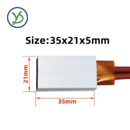 2 Pcs PTC Heater Sheet Constant Temperature Incubation 12V~220V Aluminum Shell PTC Heater Accessories Air Conditioner Part 35*21