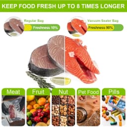 Kitchen Vacuum Bags for Food Vacuum Sealer Packing Machine Food Storage Bag BPA-Free Kitchen Accessories 50pcs/lot