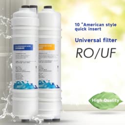 Waternoble 10 Inch Water Filter Replacement Activated Carbon Filter for Chlorine Removal Water Purification & Reverse Osmosis