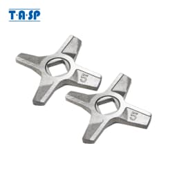 2pcs Double-sided Meat Grinder Knife #5 Blade for Bosch MFW22010 3502W 3630A CNFW3A Zelmer 586.5 ZMM0805 Kitchen Appliance Parts