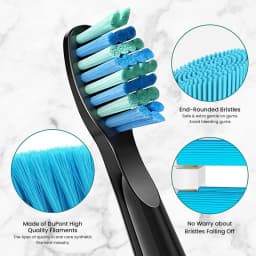 Toothbrush Heads For Fairywill Sonic Electric Toothbrush Replacement Du Pont Head FW-507/508/515/551/917/959/2011/D1/D3/D7/D8