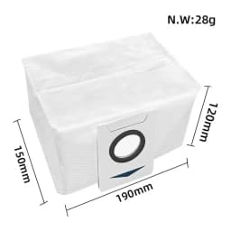 For Ecovacs Deebot X1 OMNI / T10 OMNI / T20 OMNI Dust Bag Accessories Dustbin Garbage Bag Vacuum Bag Robot Vacuum Cleaner Parts