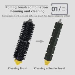 For IRobot Roomba 675 650 690 600 Series Vacuum Cleaner Bristle Side Brush HEPA Filter Replacement Kit Accessories Spare Parts