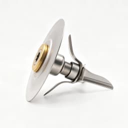 Blender Blade for Oster Ice Juicer Mixing Knife Quiet 4-Leaf Upgrade 304 Stainless Steel Blade Pure Copper Sealed Bearing