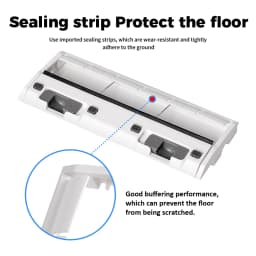 Replacements T10 X1 Main Brush/Cover Accessories For Ecovacs DEEBOT X1 OMNI/TURBO T10  OMNI/TURBO T20 PRO/X1S Pro Vacuum Cleaner