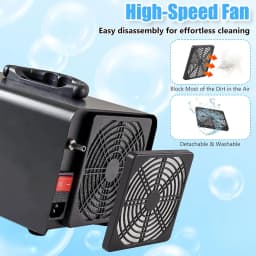 2in1 Ozone Generator 60g/h O₃ Output Air & Water Purification Modes Commercial Industrial Ozone Machine Ionizer Deodorizer