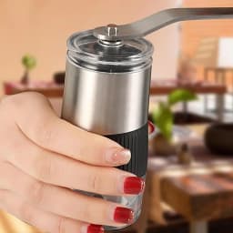 Manual Coffee Grinder Coffee Bean Grinder Manual Burr Hand Coffee Grinder Unique Gift For Camping