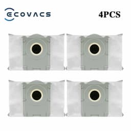 Ecovacs X8 Pro Omni Robot Vacuum Spare Parts Main Side Brushes Mop Cloths HEPA Filters Dust Bags Accessories