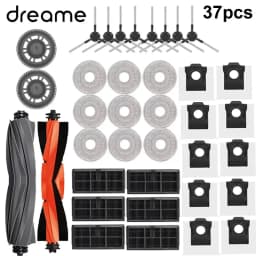 Dreame L10s Pro Ultra Heat, X30 Ultra, X30 Pro Accessories Vacuum Cleaner Replacement Main Side Brush Filter Mop Dust Bag