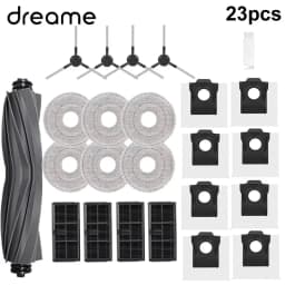 Dreame L10s Pro Ultra Heat, X30 Ultra, X30 Pro Accessories Vacuum Cleaner Replacement Main Side Brush Filter Mop Dust Bag