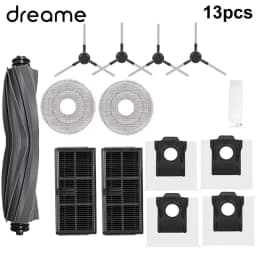 Dreame L10s Pro Ultra Heat, X30 Ultra, X30 Pro Accessories Vacuum Cleaner Replacement Main Side Brush Filter Mop Dust Bag