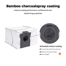 Parts Dust Bags For Dreame X50/X50 Pro/X50 Ultra/X50 Master/X40 Pro/X40 Ultra/X40 Enhanced/S30 Pro Ultra Robot Disposable