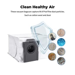 Parts Dust Bags For Dreame X50/X50 Pro/X50 Ultra/X50 Master/X40 Pro/X40 Ultra/X40 Enhanced/S30 Pro Ultra Robot Disposable