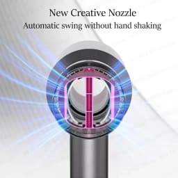 Automatic Swing Nozzle For Dyson Supersonic HD01 HD15 Nozzle SenCiCiMen X13 Super Hair Dryer Shake Nozzle Styling Tool Accessory