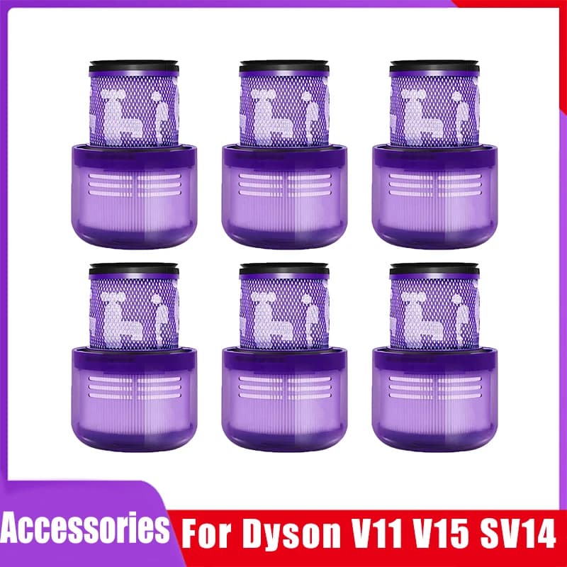 For Dyson V15 V11 SV14 Vacuum Cleaner Washable Filter HEPA Filter Accessory Cordless Stick Vacuum Cleaner Post Dyson V11 Filter