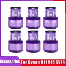For Dyson V15 V11 SV14 Vacuum Cleaner Washable Filter HEPA Filter Accessory Cordless Stick Vacuum Cleaner Post Dyson V11 Filter