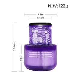 For Dyson V15 V11 SV14 Vacuum Cleaner Washable Filter HEPA Filter Accessory Cordless Stick Vacuum Cleaner Post Dyson V11 Filter