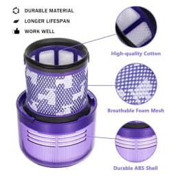 For Dyson V15 V11 SV14 Vacuum Cleaner Washable Filter HEPA Filter Accessory Cordless Stick Vacuum Cleaner Post Dyson V11 Filter