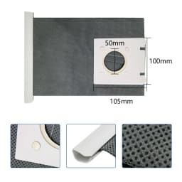 Washable Vacuum Cleaner Type G Cloth Dust Bag for Bosch SIEMENS BSG6 BSG7 BSGL3126GB GL30 Pro Energy Hoover Type G Bag