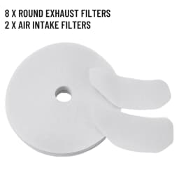 10pcs Tumble Clothes Dryer Exhaust Filter For BUSH DHB7VTDW DHB7VTDB TD3CNBW Air Intake Humidifier Filter Cotton