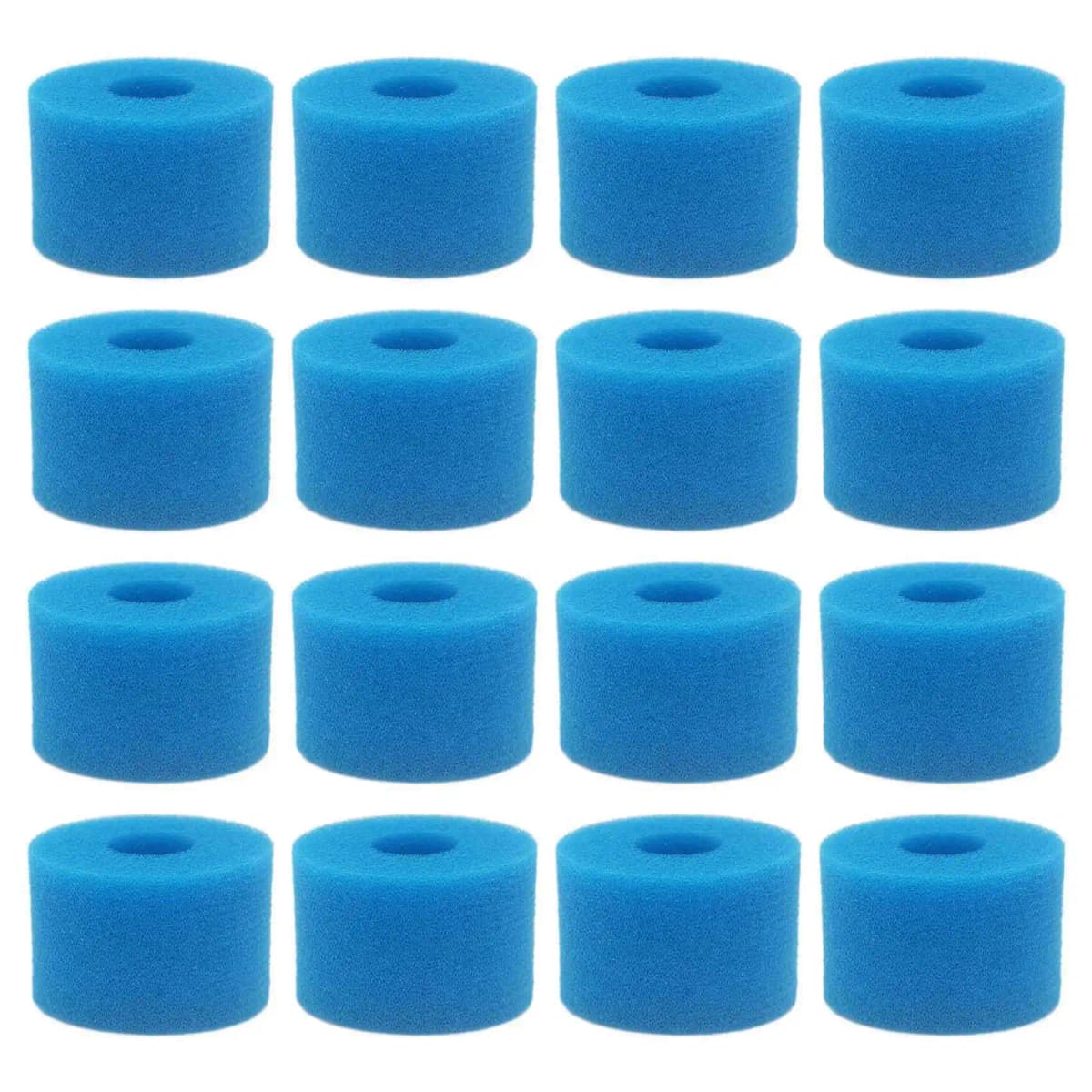 16Pc for Intex Pure Spa Reusable Washable Foam Hot Tub Filter Cartridge S1 Type