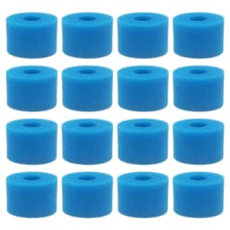 16Pc for Intex Pure Spa Reusable Washable Foam Hot Tub Filter Cartridge S1 Type