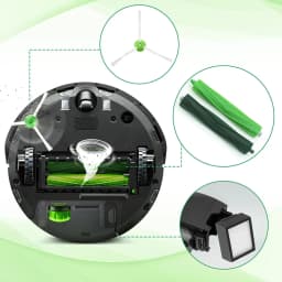 for IRobot Roomba I7 I8 E5 E6 I3 J7 I6 Robot Vacuum Cleaner Accessories Main Side Brush Spare Parts