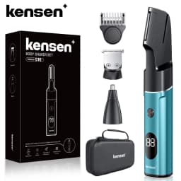 Kensen S16 Electric Hair Trimmer for Men 3 In 1 Hair Cutting Machine Nose/Beard Hair Trimmer Waterproof Hair Clipper for Barber