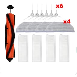 For Xiaomi Mijia G1 MJSTG1 Mi Robot Vacuum Mop Essential SKV4136GL Spare Parts Main Side Brush Hepa Filter Rag Cloth