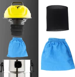 Textile Filter Bag And Filter Elements For Karcher MV1 WD1 WD2 WD3 NT Series Vacuum Cleaner Filter Bag Parts Filter Replacement
