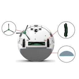 Accessories For iRobot Roomba Combo Essential / Vac Essential Main Side Brush HEPA Filter Mop Robot Vacuum Cleaner Parts