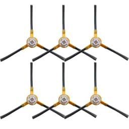 6pcs Side Brushes Kit For IKOHS NETBOT S15 Robot Vacuum Cleaner Parts Accessory Home Cleaning Dust Clean Up Replacement