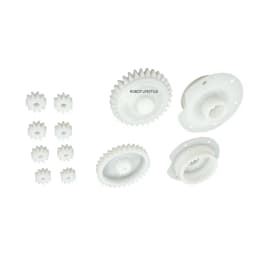 Gears for Robot Window Cleaner, 2 Helical Gears 2 Internal Gears & 8 Planet Gears, Fit Round Rotating Disc Window Cleaning Robot