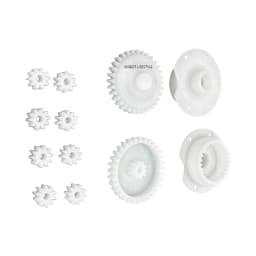 Gears for Robot Window Cleaner, 2 Helical Gears 2 Internal Gears & 8 Planet Gears, Fit Round Rotating Disc Window Cleaning Robot