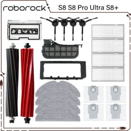 Roborock S8 Pro Ultra S8+ Main Side Brush Mop Cloths HEPA Filters Dust Bags Robot Vacuum Cleaner Parts Accessories
