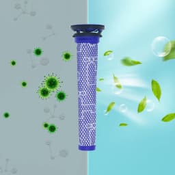 Spare Parts For Dyson V6 V7 V8 DC58 DC59 Absolute Cordless Stick Vacuum Cleaner 965661-01 Efficient Pre-Filter HEPA Filter