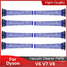 Spare Parts For Dyson V6 V7 V8 DC58 DC59 Absolute Cordless Stick Vacuum Cleaner 965661-01 Efficient Pre-Filter HEPA Filter