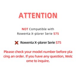Fit For Tefal Rowenta X-plorer Serie 65+, 75S RR8577WH, 75S+ RG8597W / RR8587WH Accessories Brush Hepa Filter Mop Wipe Dust Bag