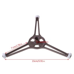 Replacement 3 Arms Microwave Oven Turntable Plate Holer Rack Glass Roller Guide For Microwave Parts 24.5cm Flat Glass Plate G08