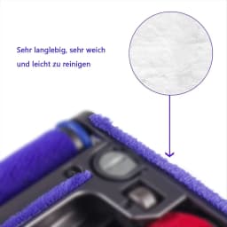 Soft Plush Stripes Accessories for Dyson V6 V7 V8 V10 V11 V15 Vacuum Cleaner Soft Roller Replacement Parts