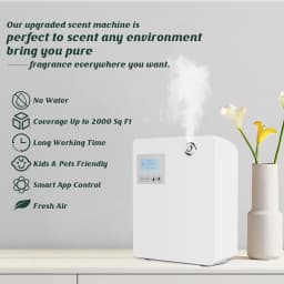 Bluetooth Smart Aroma Diffuser Hotels Air Freshener Flavoring Diffuser Coverage 300m³ Electric Smell For Home Smell Distributor