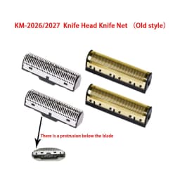 Replacement Blade for Kemei KM-1102/2026/2027/2028 Original Professional Blades Set Knife Head And Knife Net Shaving Accessories