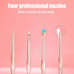 4 Pcs/Set Replaceable Oral Dental Nozzles For Oral Irrigator Dental Water Jet Mouthwash Flosser