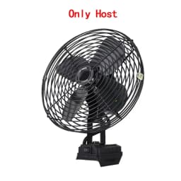 6/8In Camping Fan Outdoor Fishing Wireless Desktop Portable Metal Fan Strong Wind Fan For Makita/Dewalt/Milwaukee 18V BatteryPin