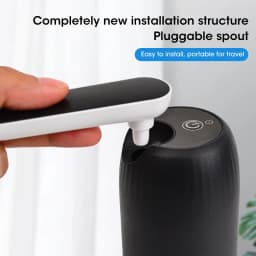 Water Bottle Pump Water Dispenser USB Charging Automatic Water Bottle Pump Water Pump One Button Switch Of Water Dispenser