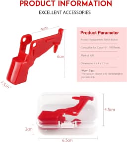 Trigger Switch Button Replacement for Dyson V10 V11 SV12 SV14 Vacuum Cleaner Power Switch Button Failure Repair Fix Tool