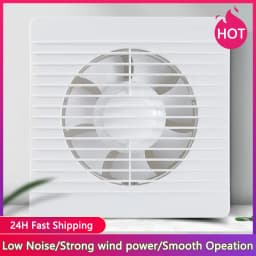 4'6'8' Exhaust Fan Toilet Powerful mute Exhaust Fan Household Wall Exhaust Fan Ventilation Fan for Dropshipping