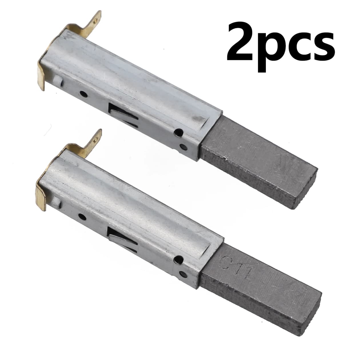 2pcs Vacuum Cleaner Motor Carbon Brush For 30/60/70/80/90L Industrial Vacuum Cleaners Vacuum Accessories